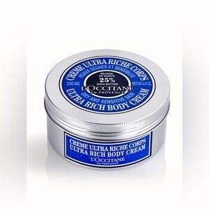 L'Occitane Shea Butter Ultra Rich Body Cream, 6.9 oz NWT
